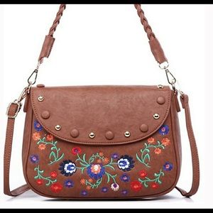 Floral embellished Crossbody NEW